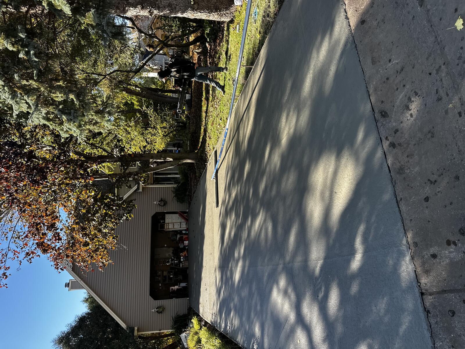 Concrete driveway replacement in Elk River, MN