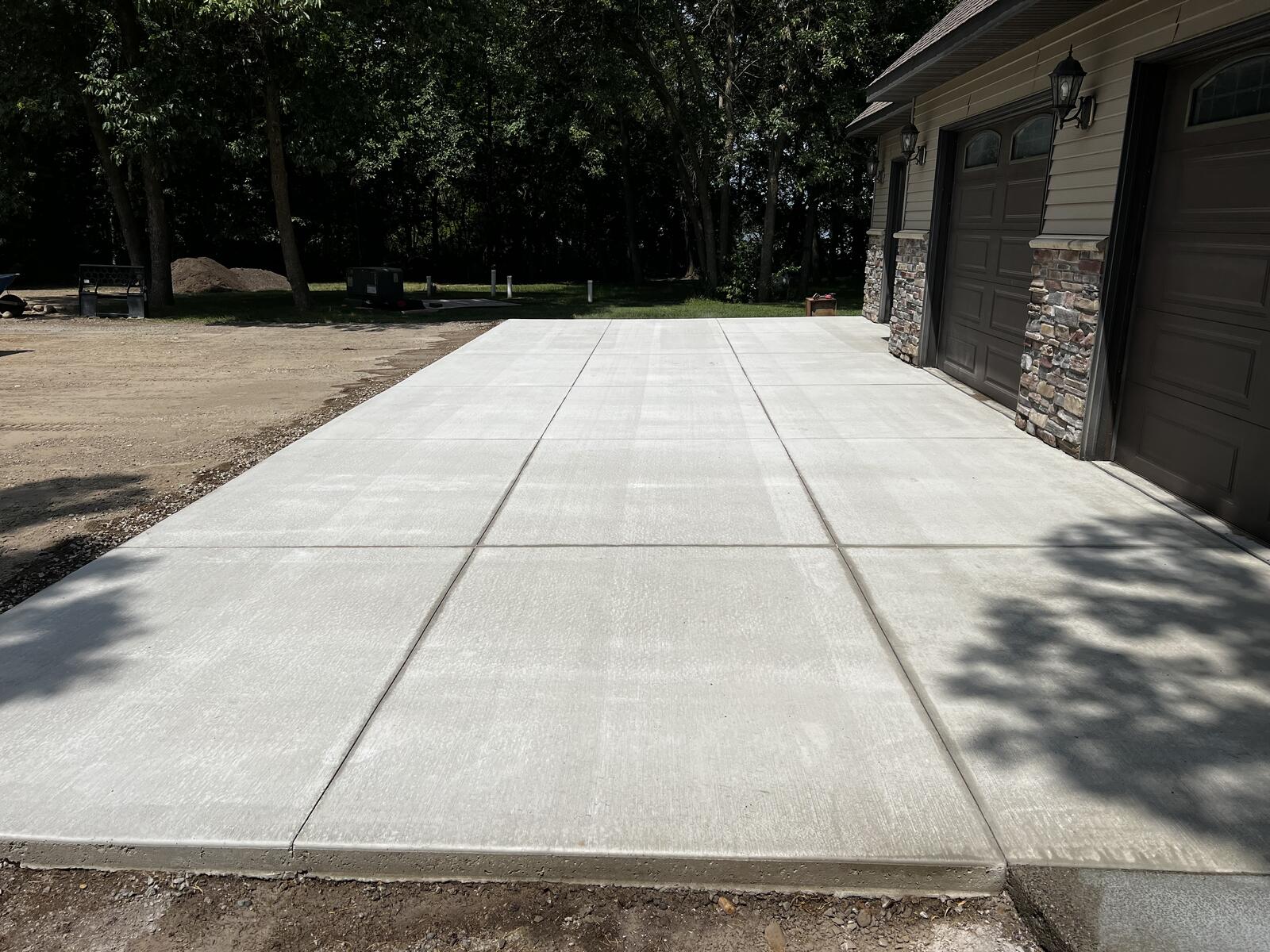 Concrete driveway replacement in Otsego, MN