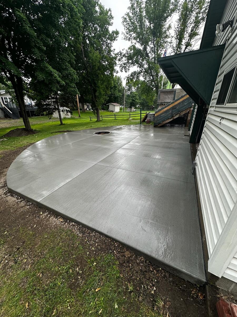 Residential patio installation in Maple Grove, MN