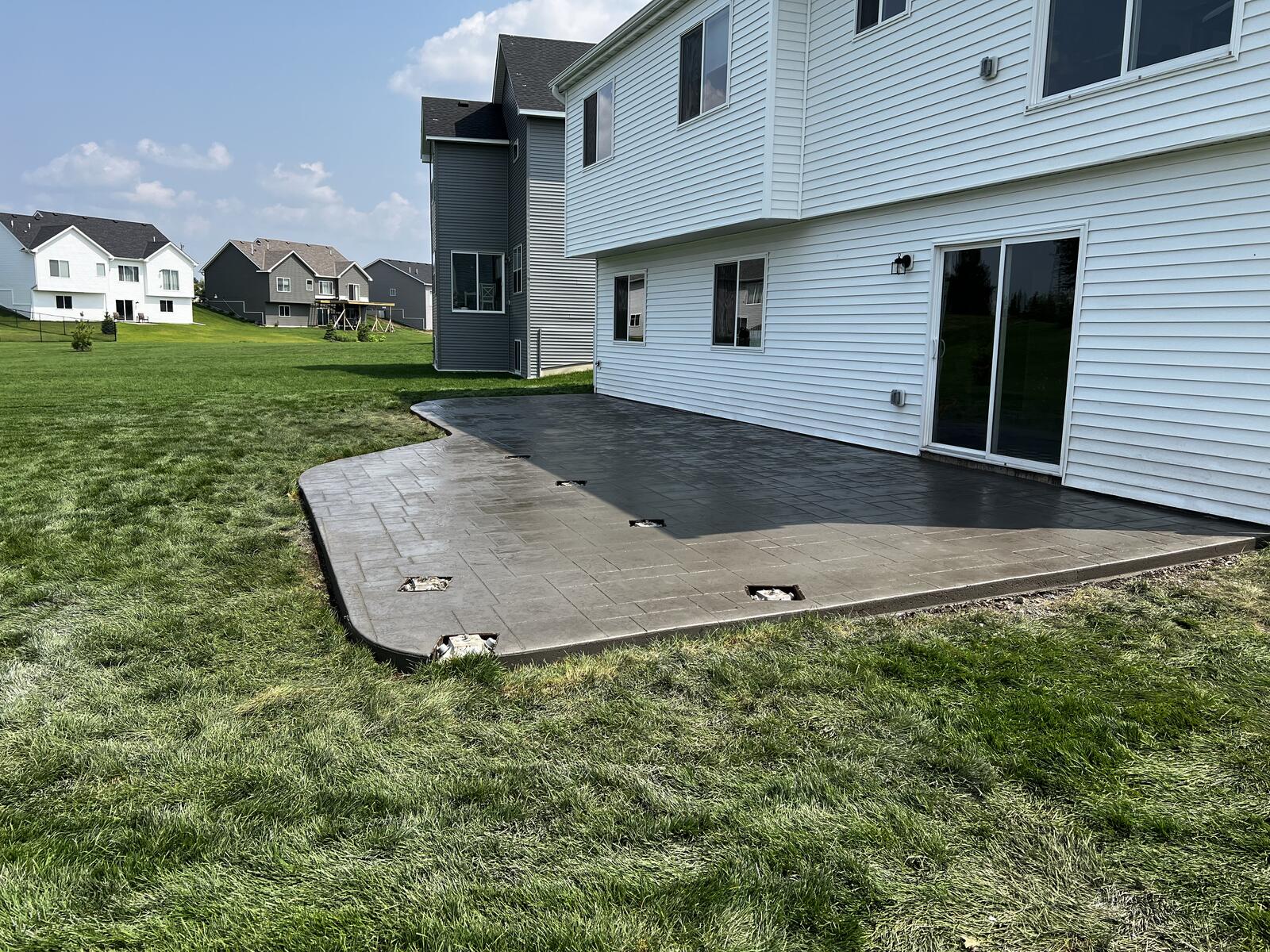 Flagstone Stamped Concrete