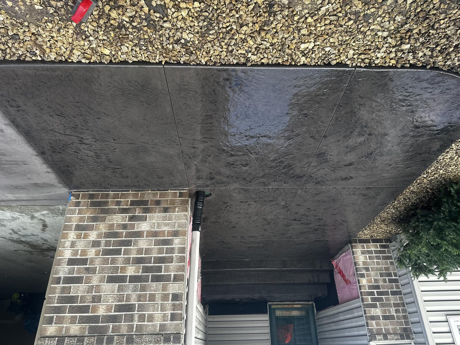 Wood Plank Stamped Concrete